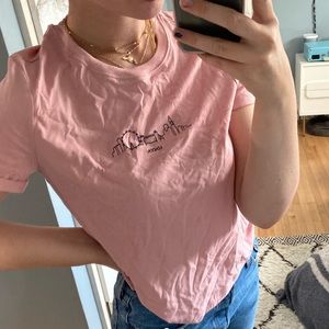 Forever 21 Blush Graphic Tee
